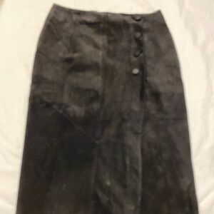Leather Skirt
